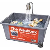 The Washbox Paint Tray for Brush Clean Up Large Insert for Sinks to Make Paint Cleanup Easy