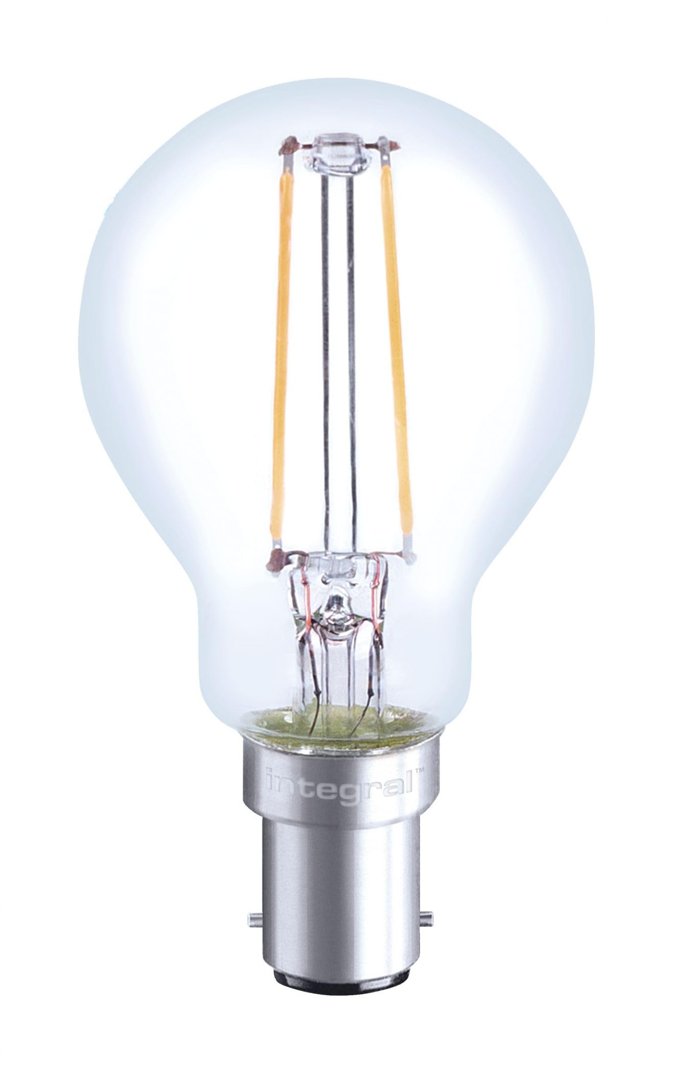 Integral LED Mini Globe Full Glass Omni-Lamp 2W (25W) 2700K 230lm B15 Non-Dimmable 330 deg beam angle
