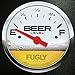 Fugly Coolers Beer Gauge Level - Sticker
