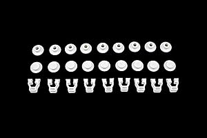 Wire Shelf Plug Kit for Dometic 6/7/8/9/1350 Cu. Ft. Refrigerators, RV Refrigerator Wire Shelf Mounting Hardware Replace 2932