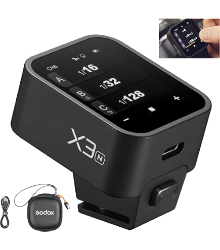 Amazon.com : Godox X3 X3-N X3N Touchscreen TTL Wireless Flash