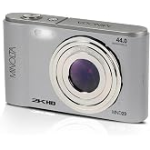 Minolta Minolta MND20 44 MP 2.7K Ultra HD Digital Camera (Silver) | Waterproof design captures photos and HD video at the beach, pool and on outdoor adventures.