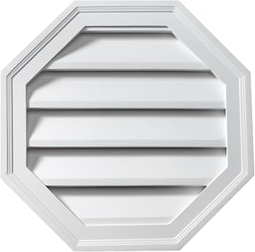 Amazon Com Fypon Folv24 24 W X 24 H Octagon Functional Louver Home Improvement