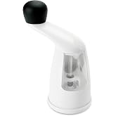 OXO Good Grips Lewis Pepper Mill | Pepper Grinder, Wooden Body, Rotating Handle, Adjustable Grind, Sharp Steel Mechanism, Top-Fill Design, Fresh Peppercorns