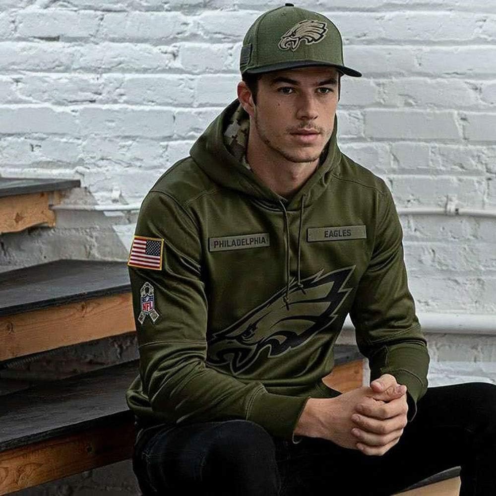 army green nfl hoodies