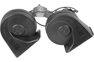 Mocar7 Horn Assembly With Bracket Compatible with Ford Mustang 2015 2016 2017 Replace FR3Z-13832-G