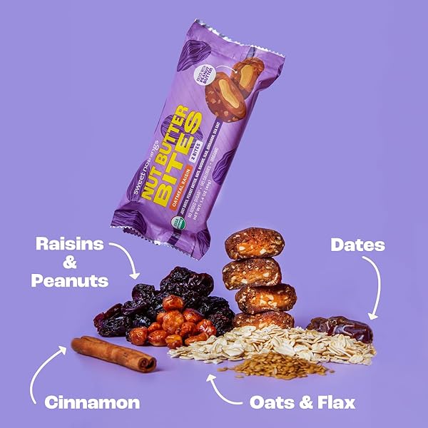 SWEET NOTHINGS OATMEAL RAISIN NUT BUTTER BITES