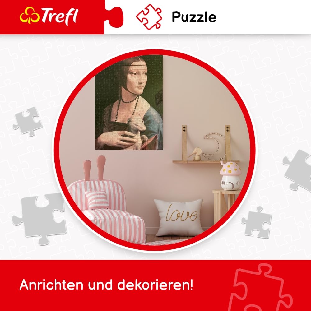 Trefl – Axolotl – 500-teiliges Puzzle – DIY-Puzzle, kreative Unterhaltung, für Erwachsene und Kinder ab 10 Jahren 5