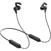YFFSHLCS Bluetooth 5.4 Wireless in-Ear Headphones, Black, 40H Playtime, IPX7 Waterproof, aptX Lossless Audio, 33ft Range, Fast Charging, Noise Cancellation, Sports Theme