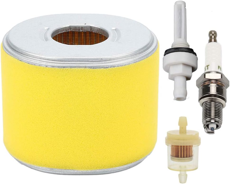 Hayskill 17210-ZE3-505 Air Filter for Honda GX240 GX270 GX340 GX390 11HP 13HP Engines Equipped Replace 17210-ZE3-010 17210-ZE3-515 with Fuel Filter Spark Plug