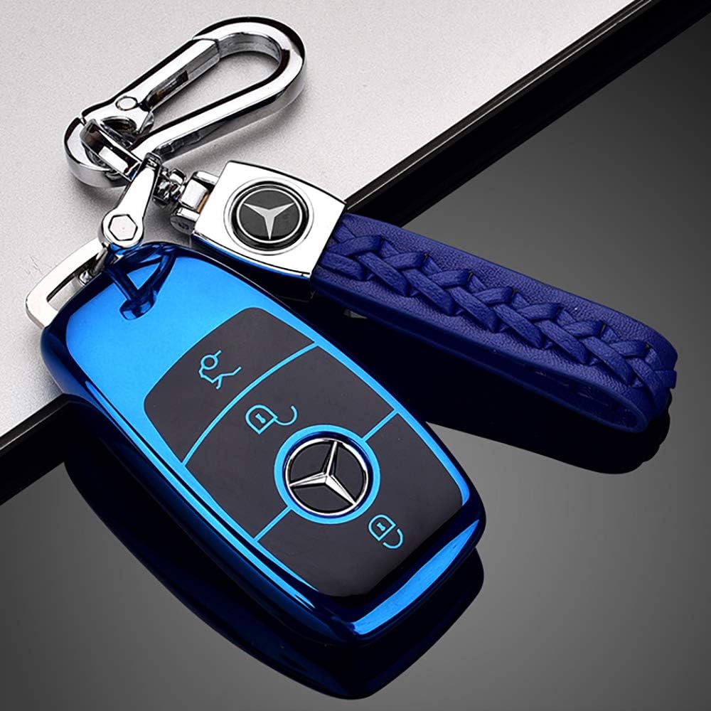 121Fruit Way for Mercedes Benz Key Fob Cover Special Soft TPU Key Case Cover Protector
