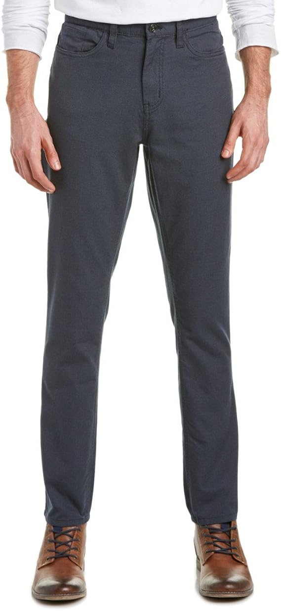 English Laundry Men's Slim Fit Light Weight 5 pocket dress pant at