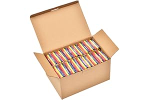Madisi Crayons Bulk Pack, Regular Size, 3 Colors, 300 Packs, 900 Count