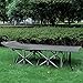 Niceway Oxford Portable Folding Bed Camping Cot with Storage Bag,Weight Capacity to 440 lbs, Strong Stable Collapsible Folding Camping Cot Great for Camping, Traveling and Home Lounging (CR1138)