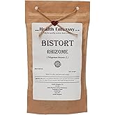 Health Embassy Bistort Rhizome | Polygonum Bistorta L 100% Natural Herbal Tea (50g)