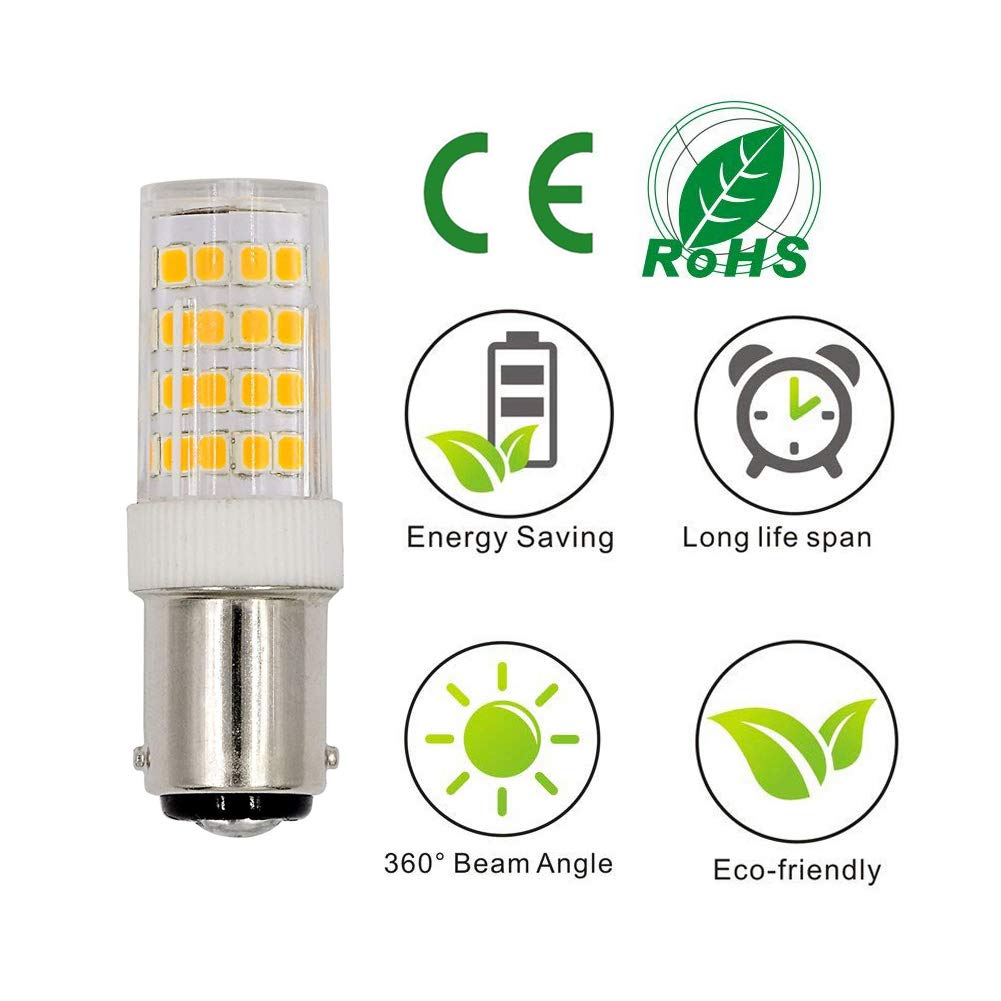 Reelco Ba15d LED Bulb sewing machine Bulb Drill press 5Watts Double