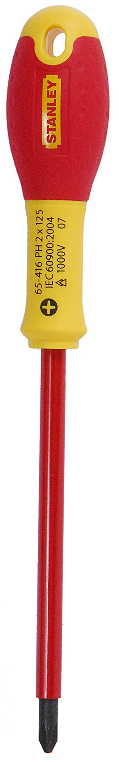 Stanley Fat Max Screwdriver Insulated Ph Ph2X125Mm-Red And Yellow