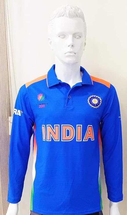 india 2011 world cup jersey