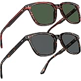 STGATN Polarized Sunglasses for Men and Women, UV400 Protection Trendy Retro Sun Glasses for Driving Outdoor Hiking Fishing