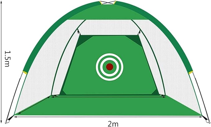 HBWJSH Golf Übungsnetz Schaukel Übungsnetz (Color : Green, Size : 3 X