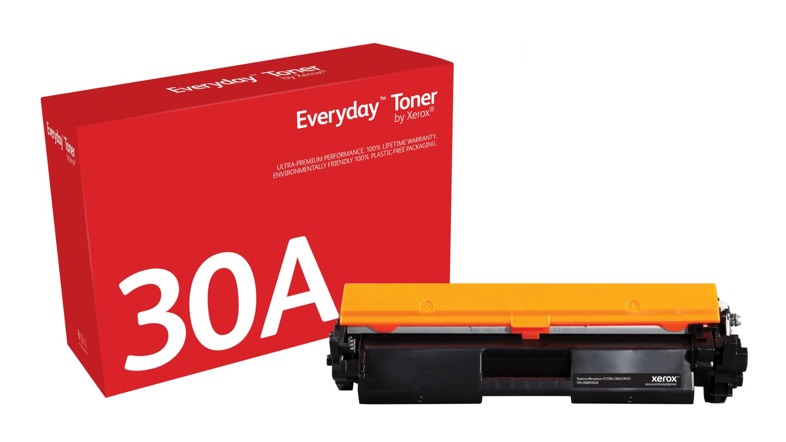 Xerox Everyday Compatible HP 30A CF230A Black Toner, Standard Capacity