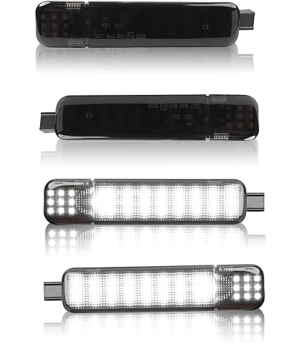Tercera Luz De Freno Trasera LED En Lente Ahumado Y Carcasa Negra Para GMC Suburban/Tahoe/Yukon 00-06