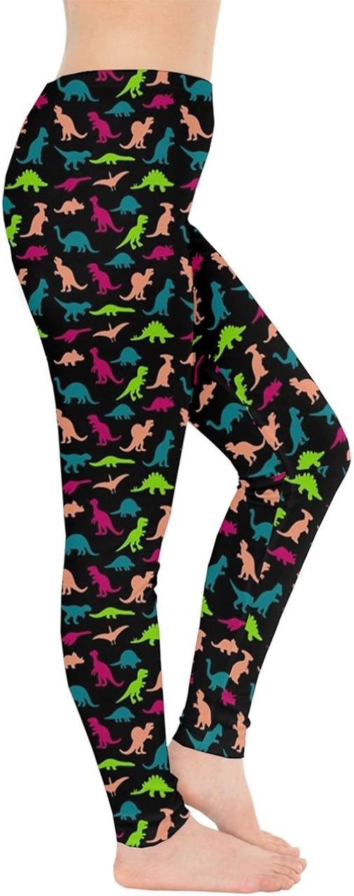 adult dinosaur leggings