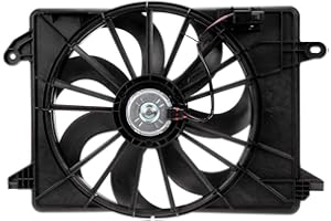 AUTO SHACK AutoShack Radiator Cooling Fan Assembly - Replacement for Dodge Charger, Challenger, Chrysler 300 (2009-2021) - 2.7L, 3.5L, 3.6L, 5.7L V6, V8, AWD, RWD - FA721528