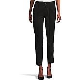 Liverpool Womens Petite Mid-Rise Double Button Trousers