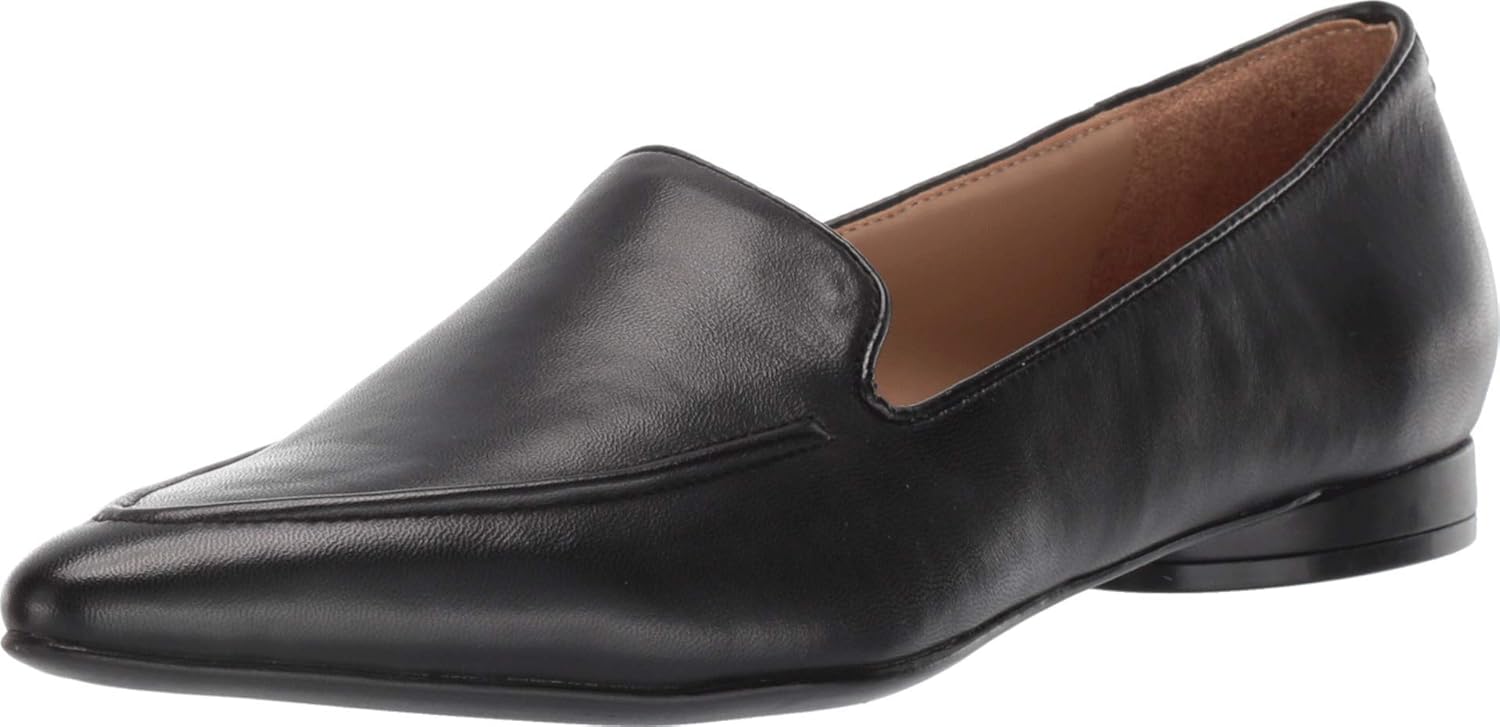 naturalizer black patent loafer