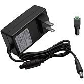5V 5A Power Supply 25W with Screw Terminal &amp; 5.5x2.5mm Plug, AC 100-240V to DC 5V Adapter for 3D Printers, LED Matrix, POE Switches, Industrial Controllers 5ft (5.5x2.1mm Compatible)