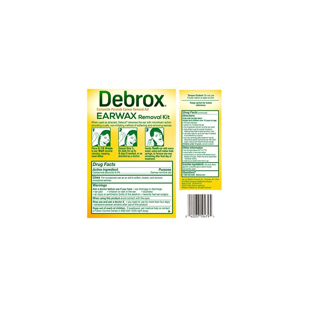 Debrox Earwax Removal Kit Reviews
