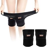 HUEGLO Protective Knee Pads for Dancers,Volleyball Knee Pad for Girls,Soft Sponge Knee Pads for Avoid Floor Burns & Bruising,1Pair,Medium