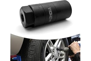 MLY 1 PC 1 1/16 Socket, Oil Pressure Sensor Socket, Fits 3/8" Drive 1-1/8" Hex Wrench, Durable Versatile Deep Socket, Univers