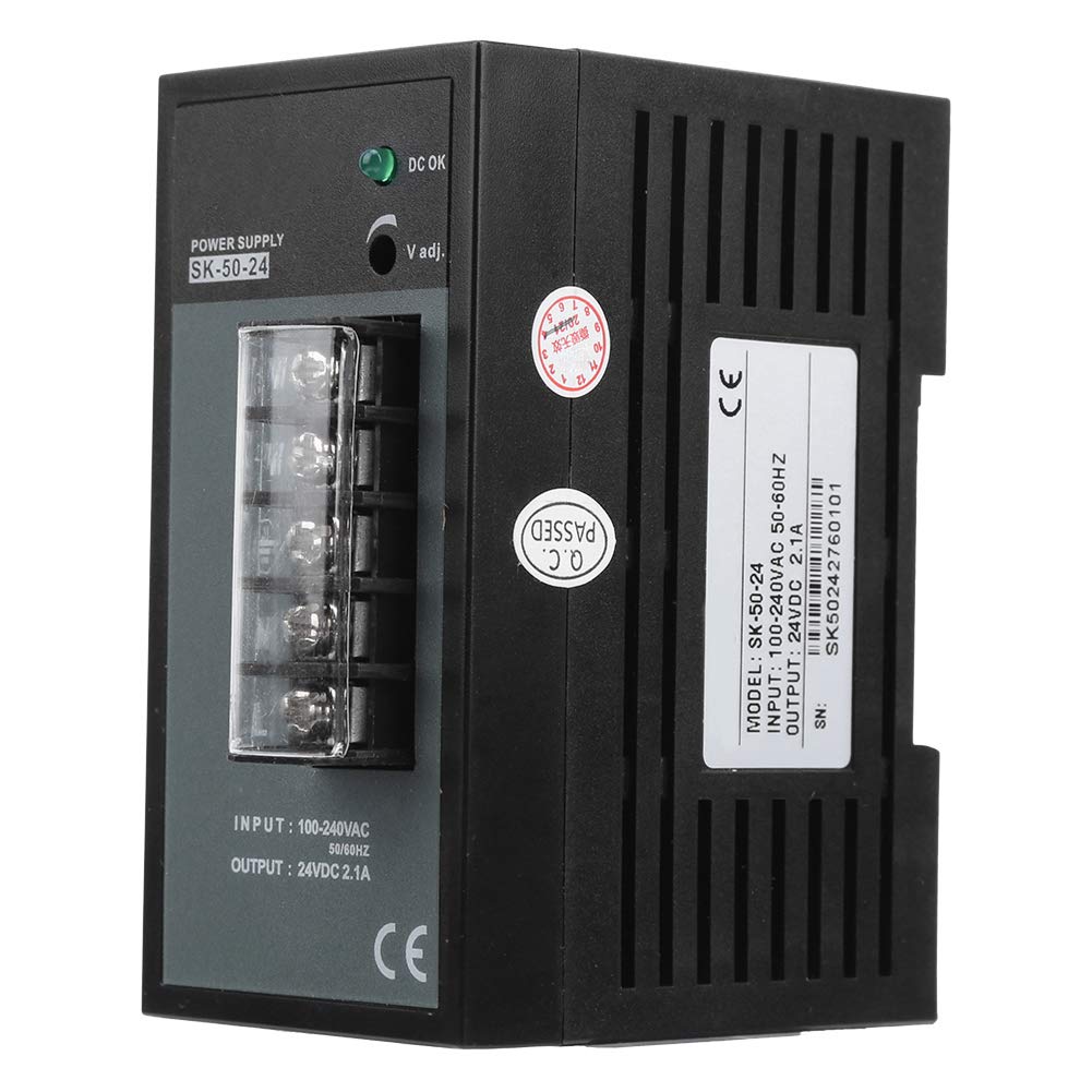 Pulse Width Modulation Switching Power Source Mini SK5024 Engineering Plastic Rail Power Supply Lightweight Automotive for Indusrial Control