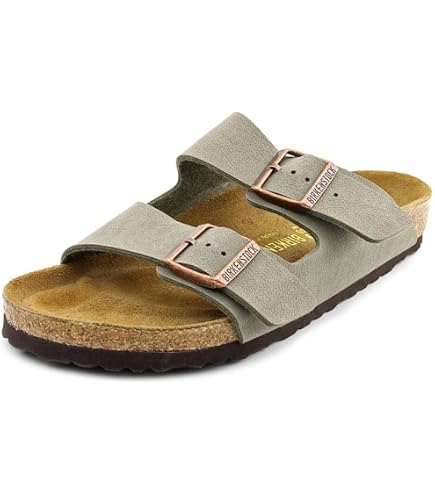 Birkenstock Buckley Matcha‎ Nubuck Leather Moccasin Clogs 1024033 EU42 M9 W11 Amazon.com: Birkenstock 1024033342 Buckley Matcha Nb N 42  main image 4