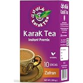 KARAK TEA Premix Powder SACHETS 200 G (Saffron) each packet 10 sachets
