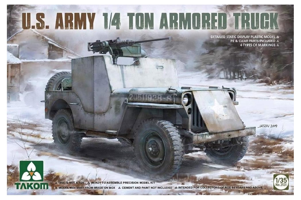 TAKOM TAK2131 2131 U.S. Army 1/4-tone Armored Truck 1:35
