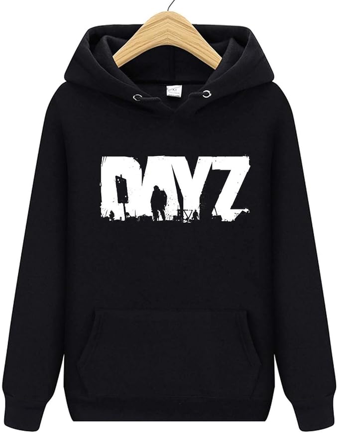 Platopotato DayZ Logo Hoodie Sweater for Mens Clothing