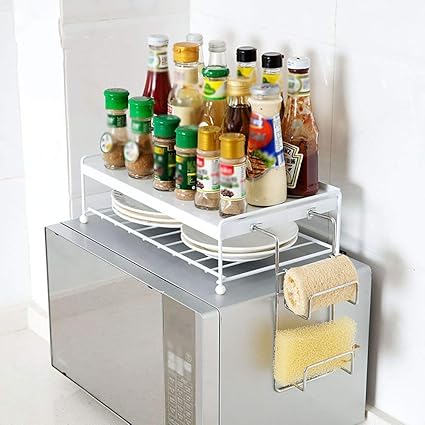 Buy Indian Decor 312875 Microwave Oven Rack Kitchen Counter And