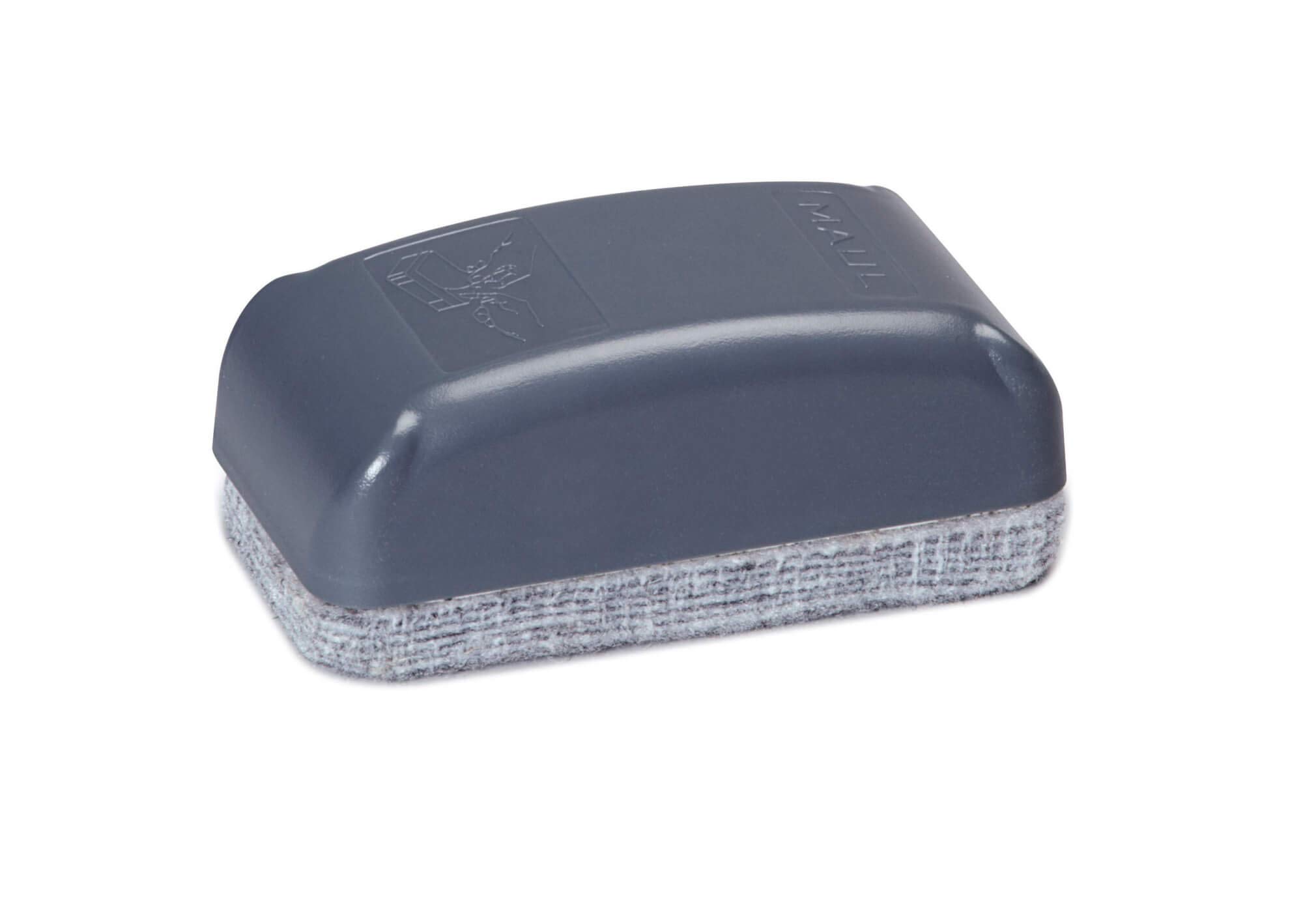 Maul Board Wiper, Ergonomic, 12-Layer Fleece, Economic in Use, 94 x 49 mm, Grey