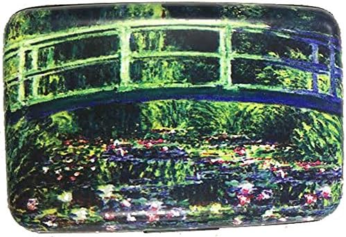 RFID Secure Armored Wallet - Fine Art 1, Lily Bridge