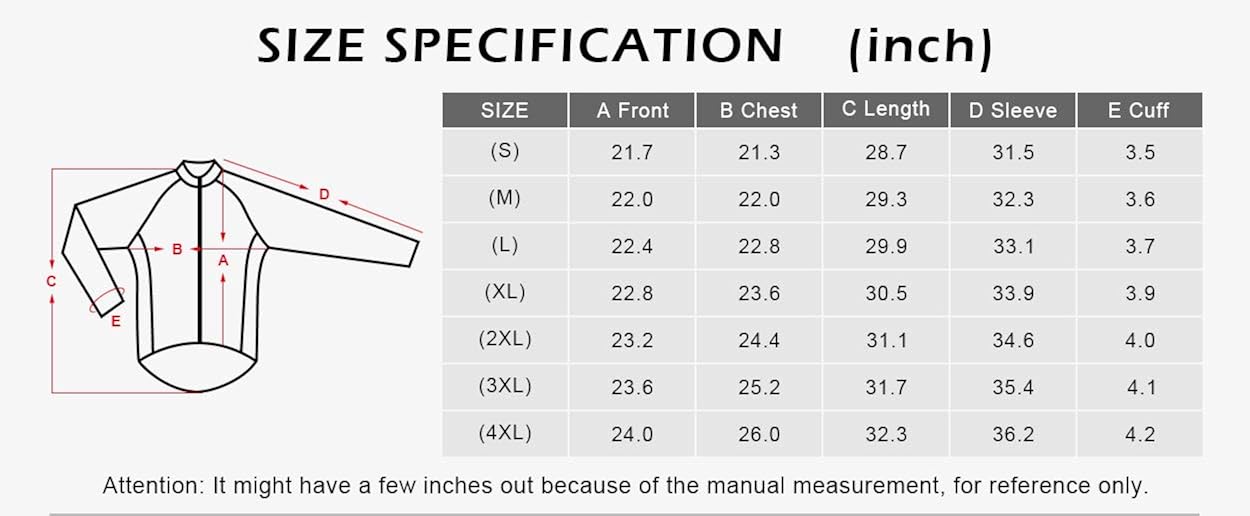 ROCK BROS Men's Waterproof Cycling Jacket Windproof Raincoat for Bike Running: Clothing