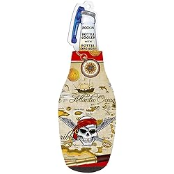 Beer Bottle Cooler Sleeves Pirate Set with Bottle
