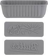 Kilner Silicone Butter Mould Set with 2 Interchangeable Pattern Plates
