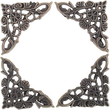 Amazon Com Corner Brackets Style 12pcs Bronze Furniture Corner