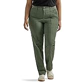 Lee Womens Plus Size Ultra Lux Comfort with Flex-to-go Utility Pant
