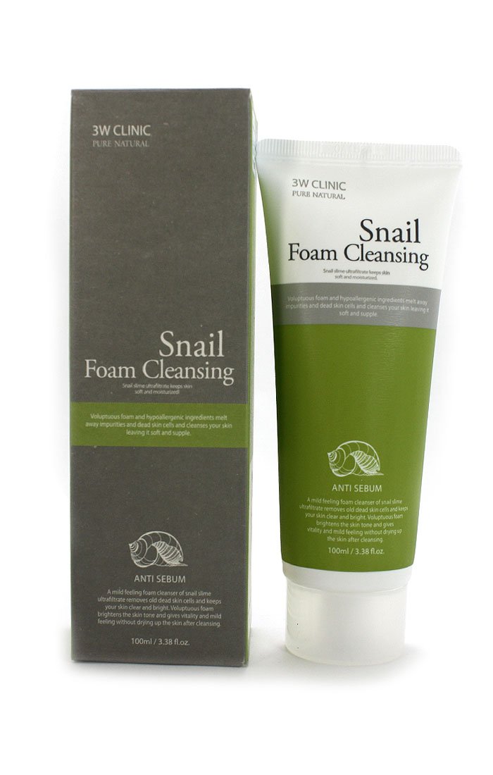 3w clinic facial foam