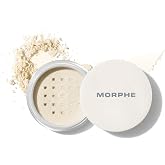 Morphe Mini Bake &amp; Set Translucent Setting Powder - Lightweight, Talc-Free Finishing Powder for Face Makeup with a Soft, Natural Finish - Minimizes Shine for Up to 24HR - Translucent (0.09 oz)