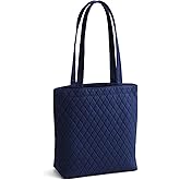 Vera Bradley Premium Cotton Small Original Zip Tote Bag, Daffodils